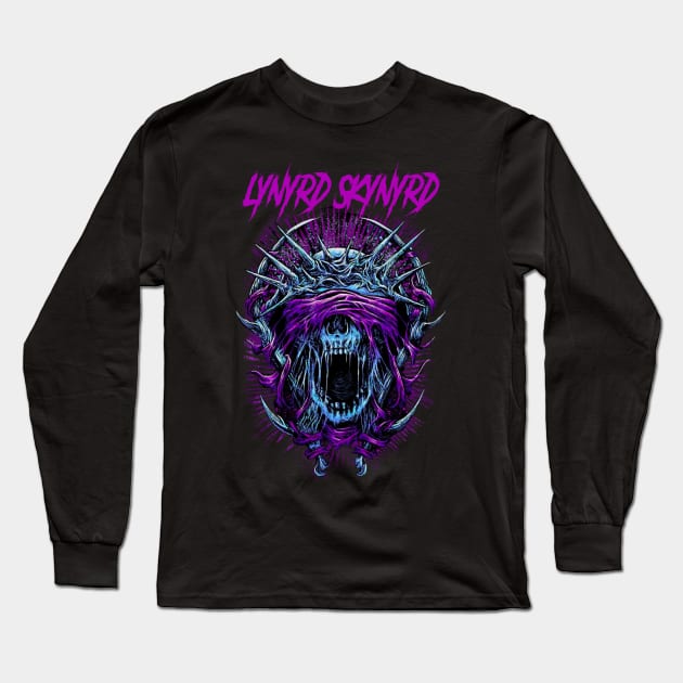 LYNYRD BAND Long Sleeve T-Shirt by Pastel Dream Nostalgia